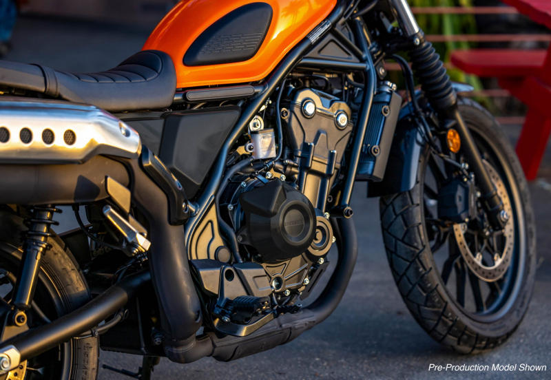 Honda выводит скремблер SCL500 на рынок США
