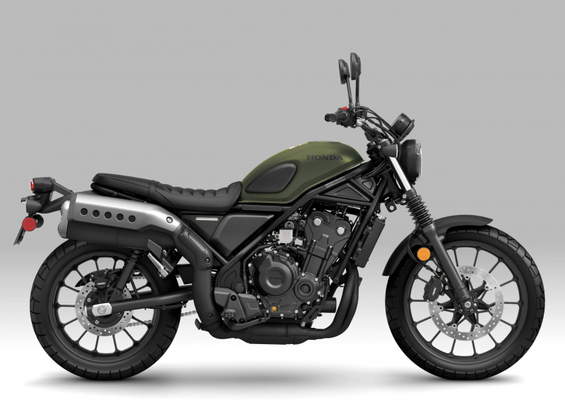 Honda выводит скремблер SCL500 на рынок США
