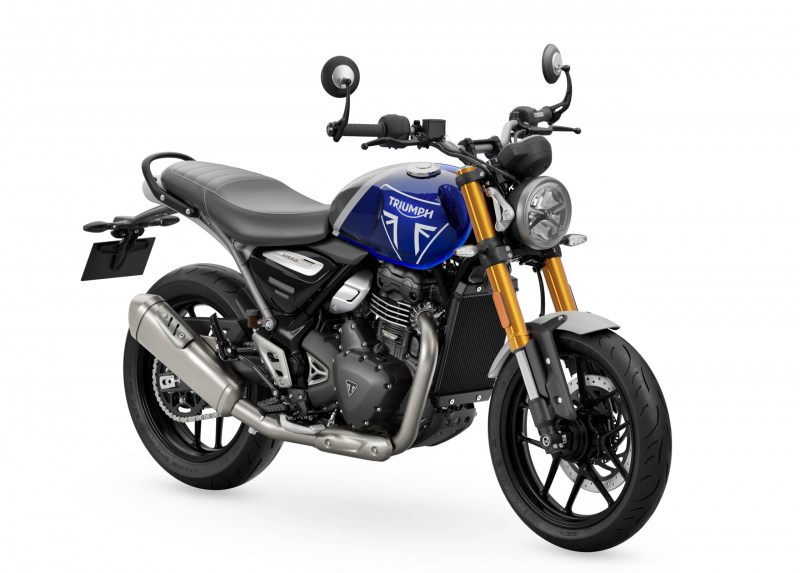 Анонсированы новые синглы Triumph 400cc: Speed 400 и Scrambler 400 X