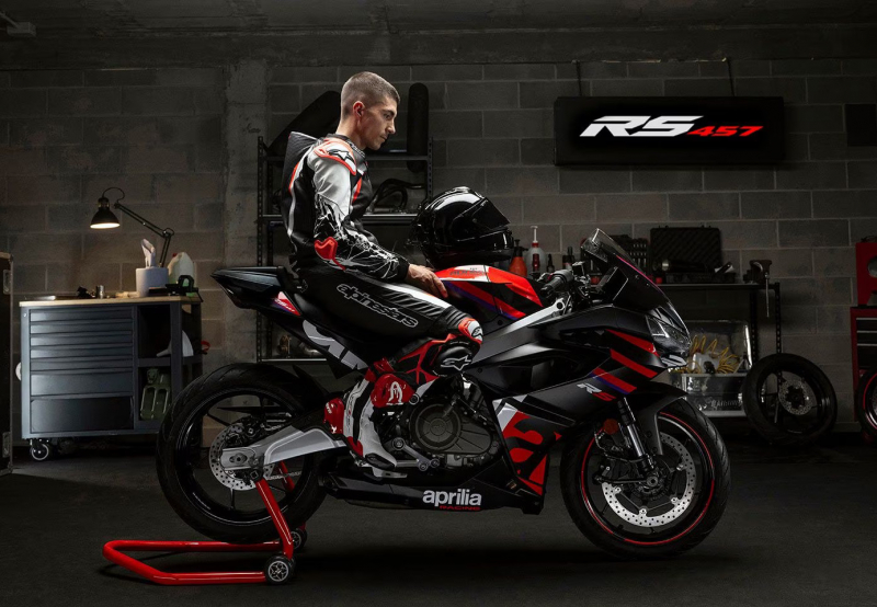 Aprilia RS 457 2024 года: новый легкий параллельный твин