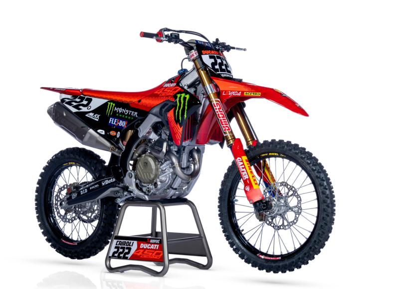 Новое видео Monster Energy демонстрирует Ducati Desmo450 MX