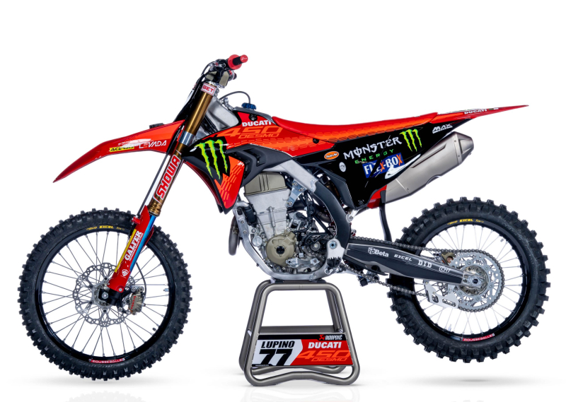 Новое видео Monster Energy демонстрирует Ducati Desmo450 MX