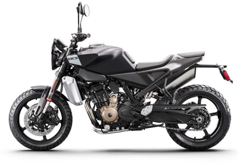 Husqvarna представляет Svartpilen 801 2024 года: универсальный мотоцикл стандартного типа с параллельным сдвоенным двигателем