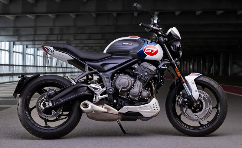 Triumph представляет специальную версию Trident 660 Tribute
