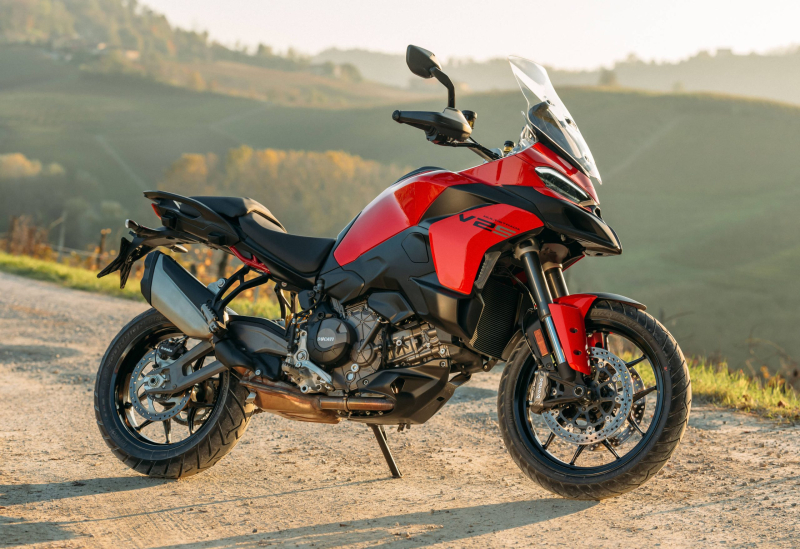 Ducati анонсирует обновленную модель Multistrada V2 2025 года — на 40 фунтов легче предшественника